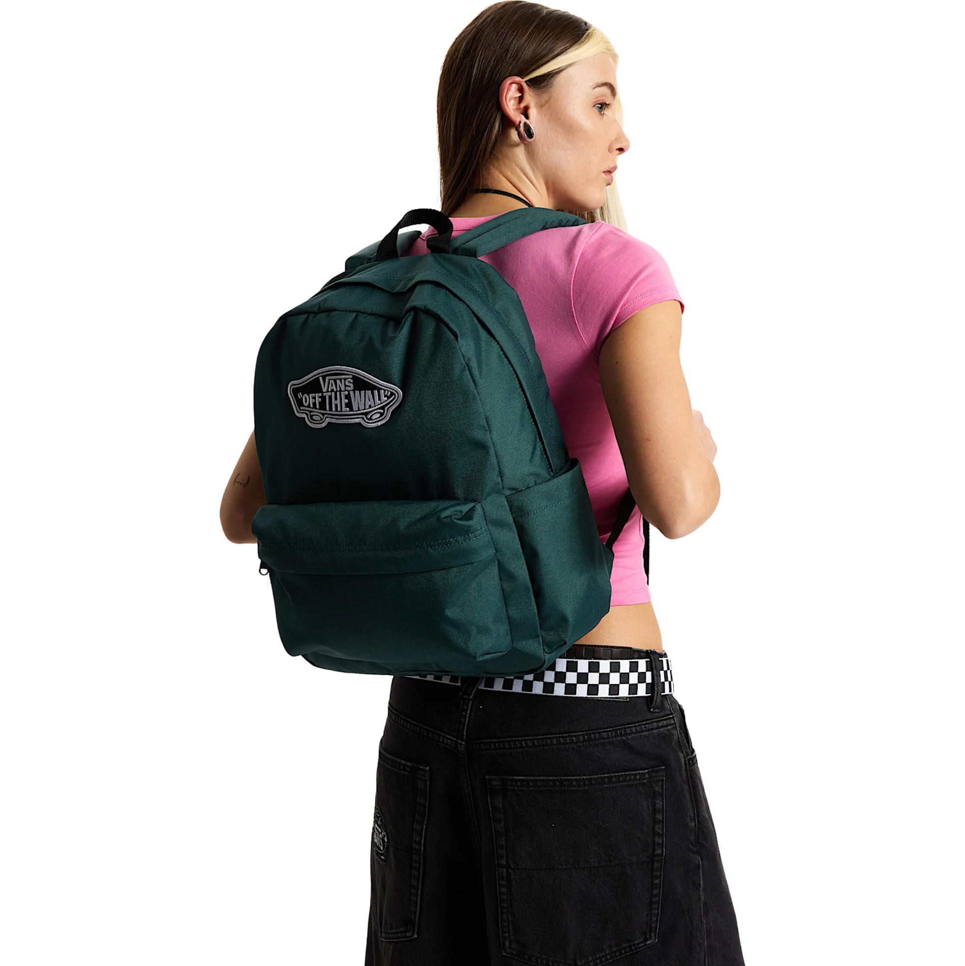 2026 Vans Old Skool Classic Backpack VN000H4YFRJ1 - Mystic Moss
